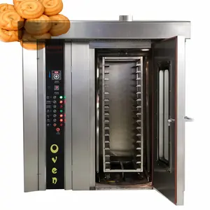 commercial rotary oven baking bread making machine for pita baguette from China