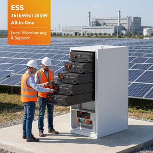 Système de stockage d'énergie solaire tout-en-un pour extérieur 75kWh 150kWh 200kWh 300kWh Microgrid BESS avec PCS+ Batteries au lithium - Product Image 1