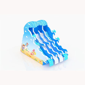 Kép nước Bouncer hồ bơi trượt cho ngoài trời PVC cho nhà trường khu dân cư nhanh chóng Lạm Phát trượt nước trả lại Combo cho thuê - Product Image 4