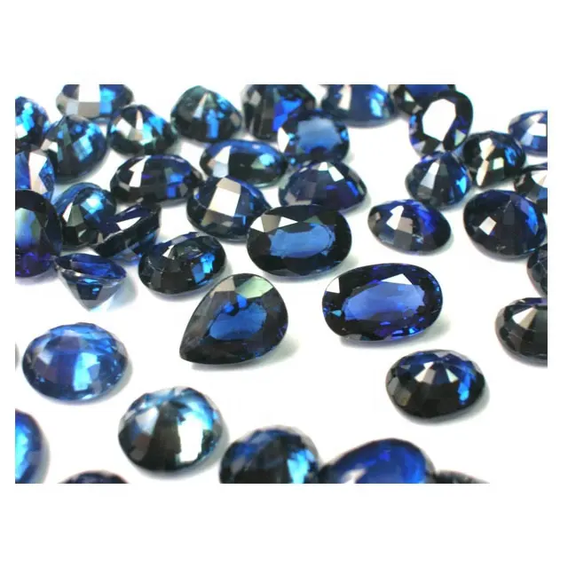 Синий сапфир свободный драгоценный камень