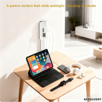 Multiprise universelle en gros avec protection contre les surtensions, cordon d'extension multi-prises US, conforme RoHS, portable pour la maison, le bureau et les voyages