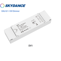 DALI2 110-220VAC  DALI 0/1-10V Gradateur DV1 Sortie contact sec 1 canal Contrôleur LED conforme au type de dispositif DALI 5
