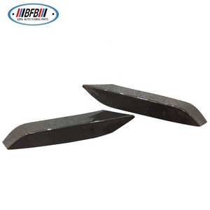 NOUVEAU SPOILER AVANT EN FIBRE DE CARBONE SÈCHE AVEC COUVRES DE PRÉTENDEURS D'AIR POUR F80 M3 F82 F83 M4 - Product Image 2