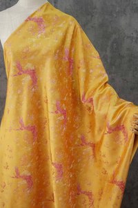 Beliebter 2025 Hochwertiger Brokat-Jacquard Japan Organza Nigerianischer Spitzenstoff für Kleidung, Kleider, Mäntel, Taschen und Futter - Product Image 2
