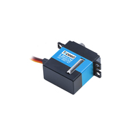 Mini servo sans noyau à couple élevé de 11 kg, 7,4 V, engrenage entièrement métallique, 360 degrés TTL 0,09 s, programmable pour robot RC Crawler 1/10