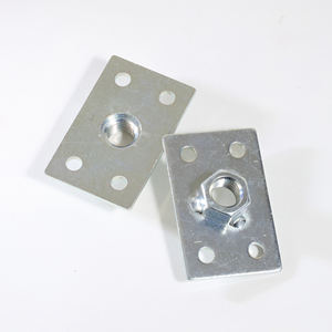 HARMONIE Perno de Nivelación Métrico de Forma Redonda Modelo P26-015, Elementos de Fijación Especiales Personalizados de Alta Resistencia, Placa y Tuerca - Product Image 1