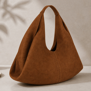 Boutique Vintage Gamuza Media Luna Lujo Diseñador Mensajero Suave Diario OEM ODM Bolso Mujer Tote - Product Image 1