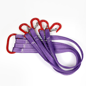 Correa de trinquete de poliéster de <span class=keywords><strong>4</strong></span> <span class=keywords><strong>pulgadas</strong></span> con extremo de cadena <span class=keywords><strong>Eslinga</strong></span> de correa redonda combinada de <span class=keywords><strong>4</strong></span> Patas <span class=keywords><strong>Eslinga</strong></span> de garantía de 1 año - Product Image 5