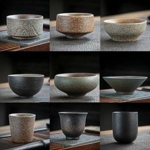 NEWELL giapponese <span class=keywords><strong>ceramica</strong></span> grossolana tazza da tè in tazza retrò fatta <span class=keywords><strong>a</strong></span> <span class=keywords><strong>mano</strong></span> bella tazza in <span class=keywords><strong>ceramica</strong></span> fatta <span class=keywords><strong>a</strong></span> <span class=keywords><strong>mano</strong></span> per tè latte e caffè - Product Image 2