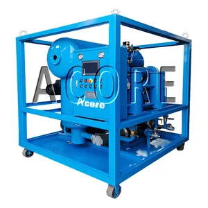 Portable Transformer oil Dehydration Plant Transformer oil Filter machine