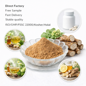 Extracto de Butterbur en Polvo 10:1, Extracto Natural de Raíz de <span class=keywords><strong>Petasites</strong></span> Hybridus para Suplemento Dietético - Product Image 1