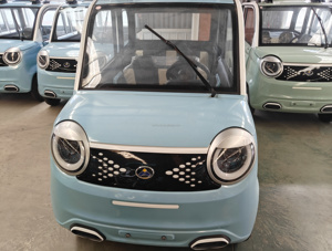 รถยนต์ไฟฟ้าขนาดเล็ก JRICH 3000W มอเตอร์ 4 ล้อ ตัวถังปิด สำหรับผู้โดยสาร พร้อมไฟ LED รุ่นใหม่สำหรับยุโรป - Product Image 2