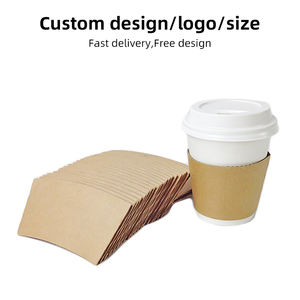 Hoge Uitstraling Wegwerp Eco-Vriendelijke Dubbele Muur Koffiekop <span class=keywords><strong>Cup</strong></span> Custom Logo Dubbele Muur Ambachtelijke Papier Kraftpapier Hoesafmetingen - Product Image 6