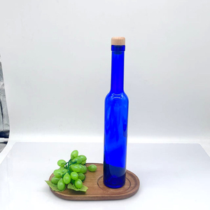 Botella de Vino Azul Reutilizable de 360 ml Personalizable, de Grado Alimenticio, para Jugo, Cerveza, Vino, Bebidas, Café Frío - Product Image 1