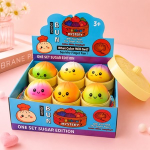 Jouet Squishy Coloré Grand Pain Vapeur à Rebond Lent Réaliste Anti-Stress pour Soulager <span class=keywords><strong>l</strong></span>'Anxiété et la Colère - Product Image 2