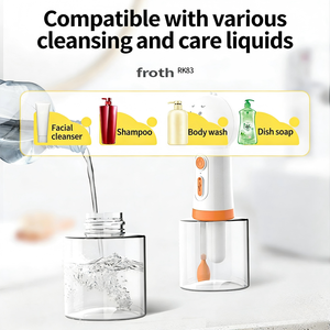 Nouvelle machine à mousse pour animaux de compagnie, <span class=keywords><strong>mousseur</strong></span> de bain pour chats et chiens, portable, manuel, machine à mousse automatique à un bouton - Product Image 2