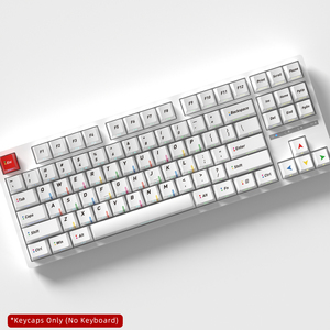 คีย์แคปแบบพรีเมียม PBT+PC OEM Cherry Height Profile พร้อมไฟ Backlit ด้านข้าง พิมพ์ลายแบบ Dye Sublimation ห้าด้าน ดีไซน์ปรับแต่งได้ 128 ปุ่ม ใช้ได้กับคีย์บอร์ดส่วนใหญ่ - Product Image 4