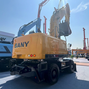 รถขุดตีนตะขาบ SANY SY215W มือสอง เครื่องขุดไฮดรอลิกสำหรับงานหนัก เครื่องจักรสำหรับงานดิน สำหรับงานก่อสร้าง - Product Image 1