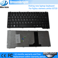Clavier d'ordinateur portable américain pour Fujitsu Siemens Amilo Li3710 Li 3710 ; pour Fujitsu Esprimo V6535