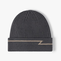 Haute qualité en gros hiver doublé polaire crâne Beanie épais chaud bonnet tricoté pour les femmes motif de Camouflage personnalisé