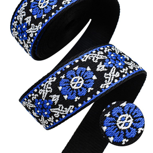 Cinta Jacquard étnica gruesa de 38/50mm, correa para equipaje, correa para mascotas, artesanía para el hogar, zapatos y sombreros, accesorios decorativos - Product Image 4