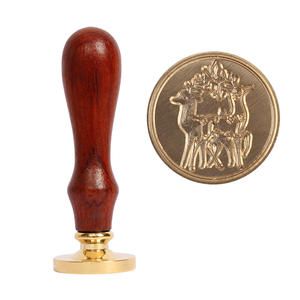 Sceau <span class=keywords><strong>de</strong></span> cire en laiton, motif Sailor Moon, style rétro antique, pour bureau, scrapbooking, artisanat, mariage, décoratif - Product Image 6