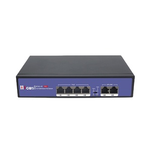 Switch PoE 6 ports CCTV de type bureau non géré, populaire sur le marché et pour la maison - Product Image 2