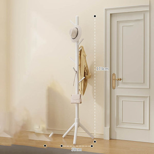 Porte-manteau vertical en bois massif DS4948 - Product Image 5