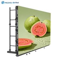 Pantalla LED para Interiores/Exteriores de 500x500/500x1000 P3.91/P2.9, Resistente al Agua IP65, Resolución 1080P, Alquiler de Fondo de Escenario para Video