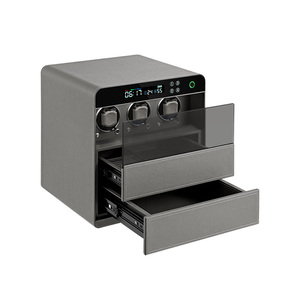 Thiết kế mới kim loại xem Winder <span class=keywords><strong>Vault</strong></span> an toàn hộp thông minh vân tay Mã khóa an toàn hộp với ngăn kéo - Product Image 6