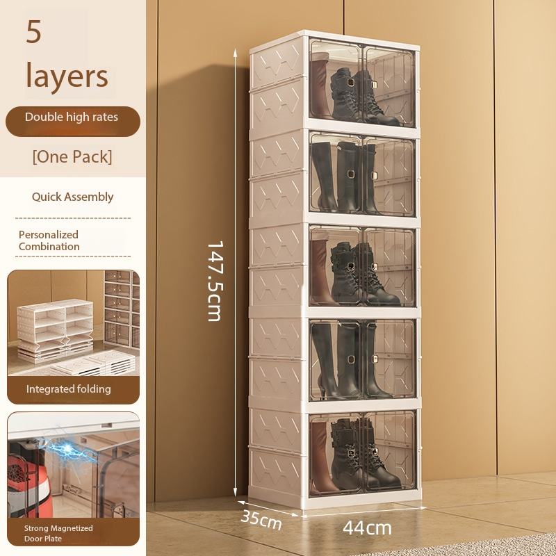 Blanco de 5 niveles [doble fila, 5 altos]