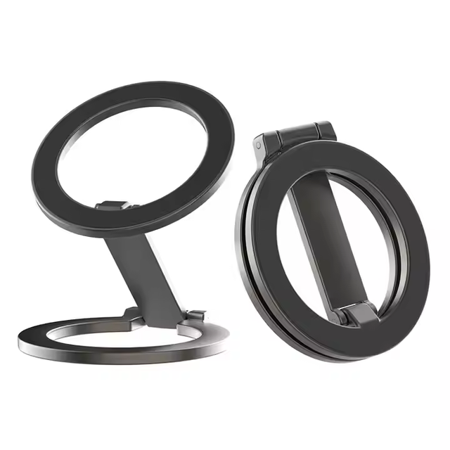 YTGEE GYM Double Sided Strong Magnet Mobile Phone Stand Adjustable Foldable Portable Ring Magnetic Phone Holder for iPhone 12 14