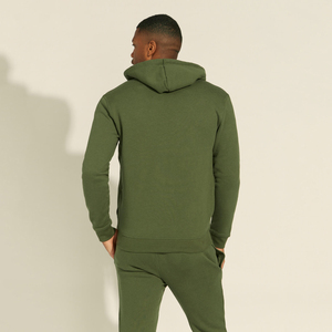 Sweat-shirts à capuche zippés en coton épais de qualité supérieure, sweat-shirts à capuche entièrement zippés personnalisés pour hommes, sweat-shirt surdimensionné - Product Image 2