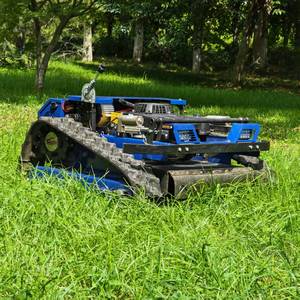High Quality Industrial 4-Stroke 24V Cordless Petrol Crawler Self-Propelled <b>Smart</b> Lawn Mower New Design CE Certified Robotic - Product Image 5