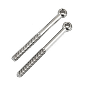 304 vis à jointure en acier inoxydable anneau de suspension oeil de <span class=keywords><strong>poisson</strong></span> flexible avec trou boulon vis à nouer série complète M5-M16 - Product Image 4