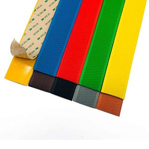 Profilé <span class=keywords><strong>d</strong></span>'<span class=keywords><strong>escalier</strong></span> en PVC antidérapant en forme de L, auto-adhésif, en <span class=keywords><strong>caoutchouc</strong></span>, <span class=keywords><strong>pour</strong></span> protection des marches et bordures - Product Image 3