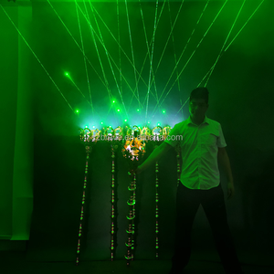 Luz LED Roman Yellow dress bar out of wine laser cetro KTV atmosphere holding the card show Light clothing - Product Image 3