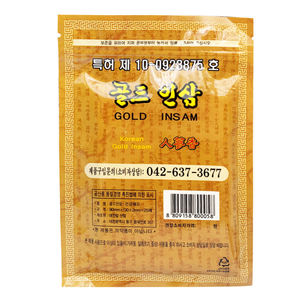 25 개/백 골드 인삼 인삼 패치 무릎 어깨 등 통증 패치 부은 근육 제거 관절염 고약 - Product Image 3