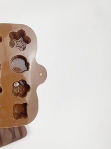 Thực phẩm lớp Silicone sô cô la khuôn mẫu dễ thương động vật thiết kế hoa gấu sô cô la moldes de silicona Para sô cô la - Product Image 3