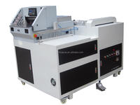 Nouvelle machine semi-automatique pour la fabrication d'albums photo de mariage et de bébé, reliure plate, HY 2500W AC220V
