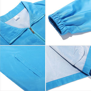 Áo gió không thấm nước in theo yêu cầu, unisex, cổ trụ, khóa kéo, số lượng lớn, size S-4XL, chống gió, chất lượng cao, mỏng, dùng cho ngoài trời - Product Image 3