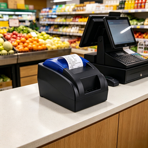 Ucuz 58mm 2 inç <span class=keywords><strong>USB</strong></span>/Ethernet Android Mini POS Taşınabilir Masaüstü Fiş Termal Yazıcı Restoranlar İçin Stokta - Product Image 2