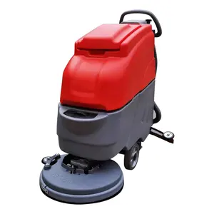 Competitive Price Durable Walk Behind Floor Scrubber Cleaning Machine For Supermarket