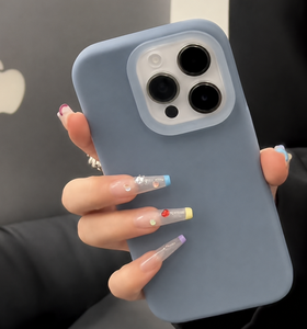 Funda de Teléfono de TPU Morada para iPhone, Carcasa Trasera de Color Puro Resistente a Impactos - Product Image 2