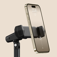 Support de téléphone portable magnétique pliable et télescopique Boneruy T8, support de téléphone intelligent pour TikTok, diffusion en direct et blogage