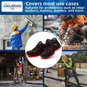 Chaussures <span class=keywords><strong>de</strong></span> travail <span class=keywords><strong>de</strong></span> <span class=keywords><strong>sécurité</strong></span> en cuir microfibre pour hommes avec bout en acier coupe basse conception légère semelle en caoutchouc Bottes résistantes aux perforations - Product Image 3