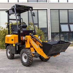 รถตักล้อยางไฟฟ้าไฮท็อป ระบบไฮดรอลิก ขนาดเล็ก เงียบ พร้อมห้องโดยสาร - Product Image 2