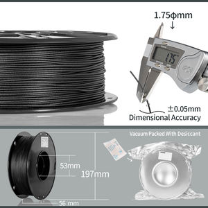Filamento para Impresora 3D TINMORRY 1.75mm, Filamento PETG Ecológico, PLA/ABS/PETG/ASA/TPU, 1KG/ROLLO, Varillas de Plástico TPU-GF - Product Image 2