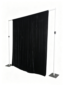 High Quality Adjustable Pipe Kits Wedding Trade Show <b>Back</b> <b>Drop</b> Sets Pipe and Drape for Sale - Product Image 1