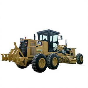 เครื่องจักรก่อสร้างมือสอง Caterpillar 140G Grader Cat140K เกรดเดอร์แบบล้อ ราคาถูก ขายดี - Product Image 1
